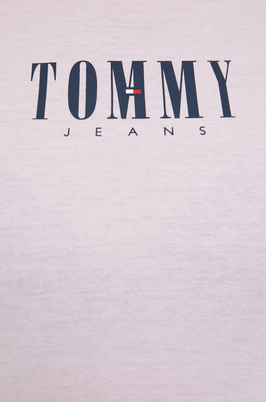 Tommy Jeans Tričko zelená barva - Pepit.cz