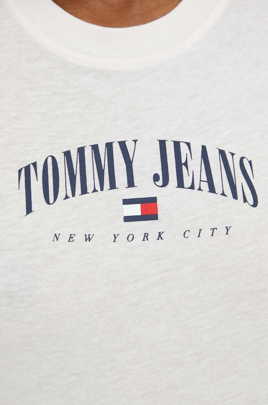 Tommy Jeans Tričko růžová barva - Pepit.cz