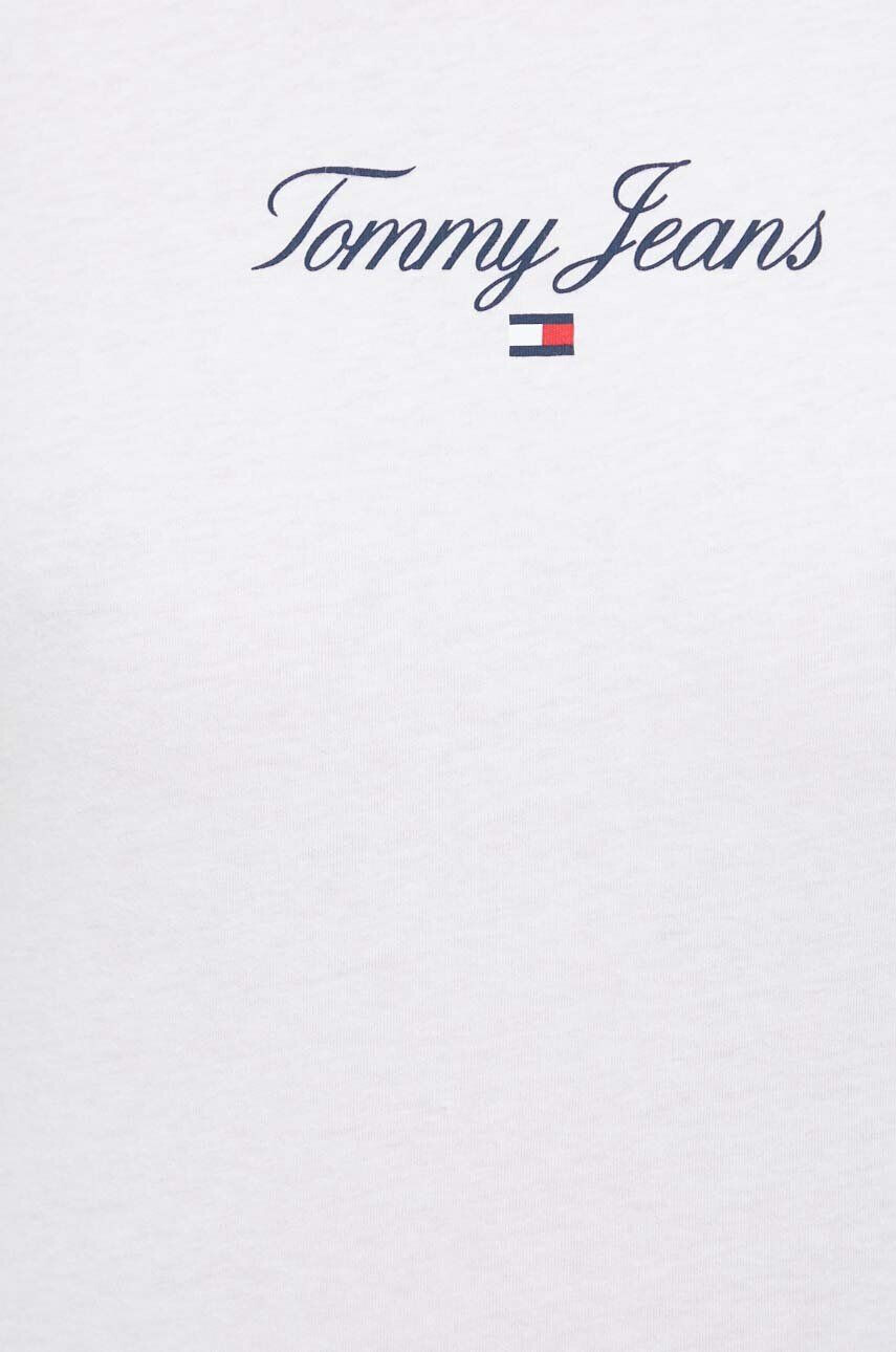 Tommy Jeans Tričko bílá barva - Pepit.cz