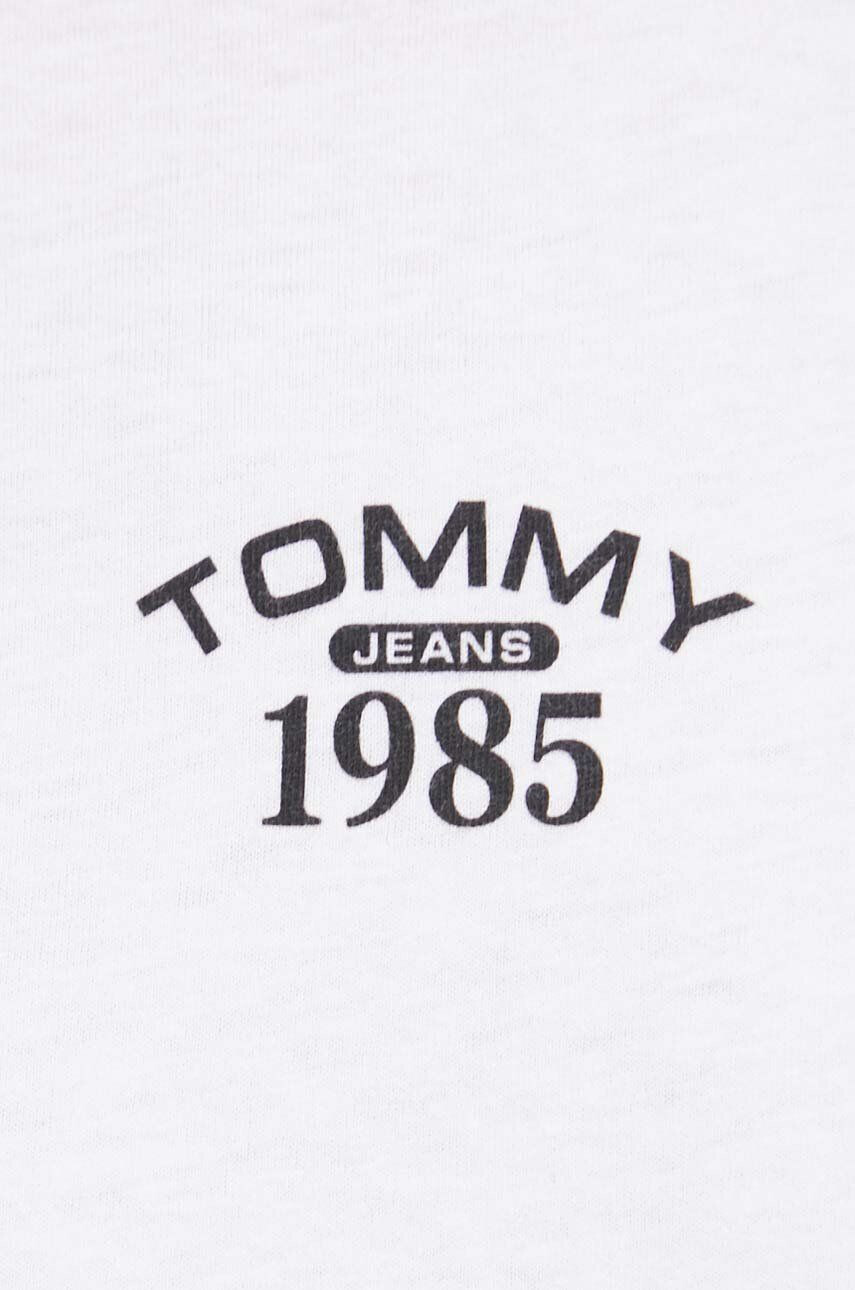 Tommy Jeans Tričko bílá barva - Pepit.cz