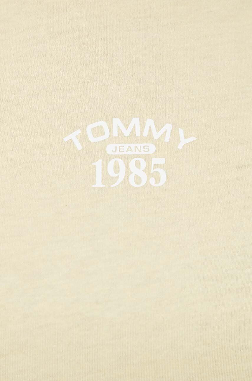 Tommy Jeans Tričko žlutá barva - Pepit.cz