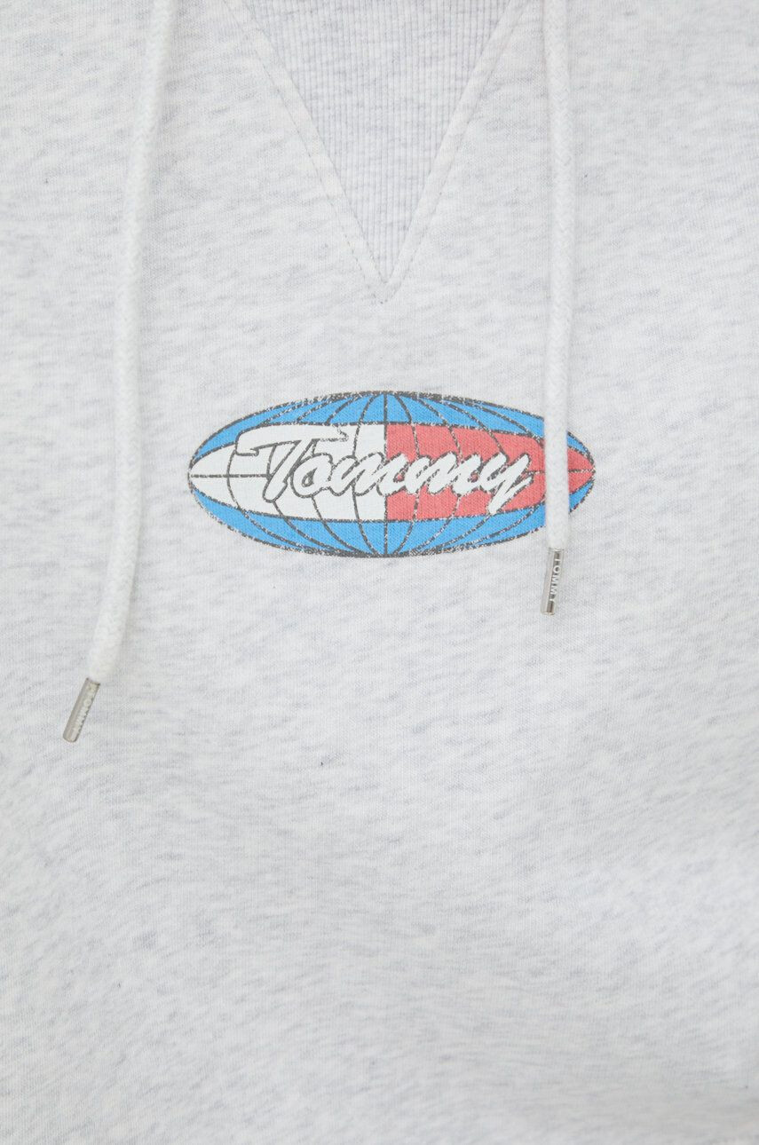 Tommy Jeans Vesta dámská šedá barva melanžová - Pepit.cz