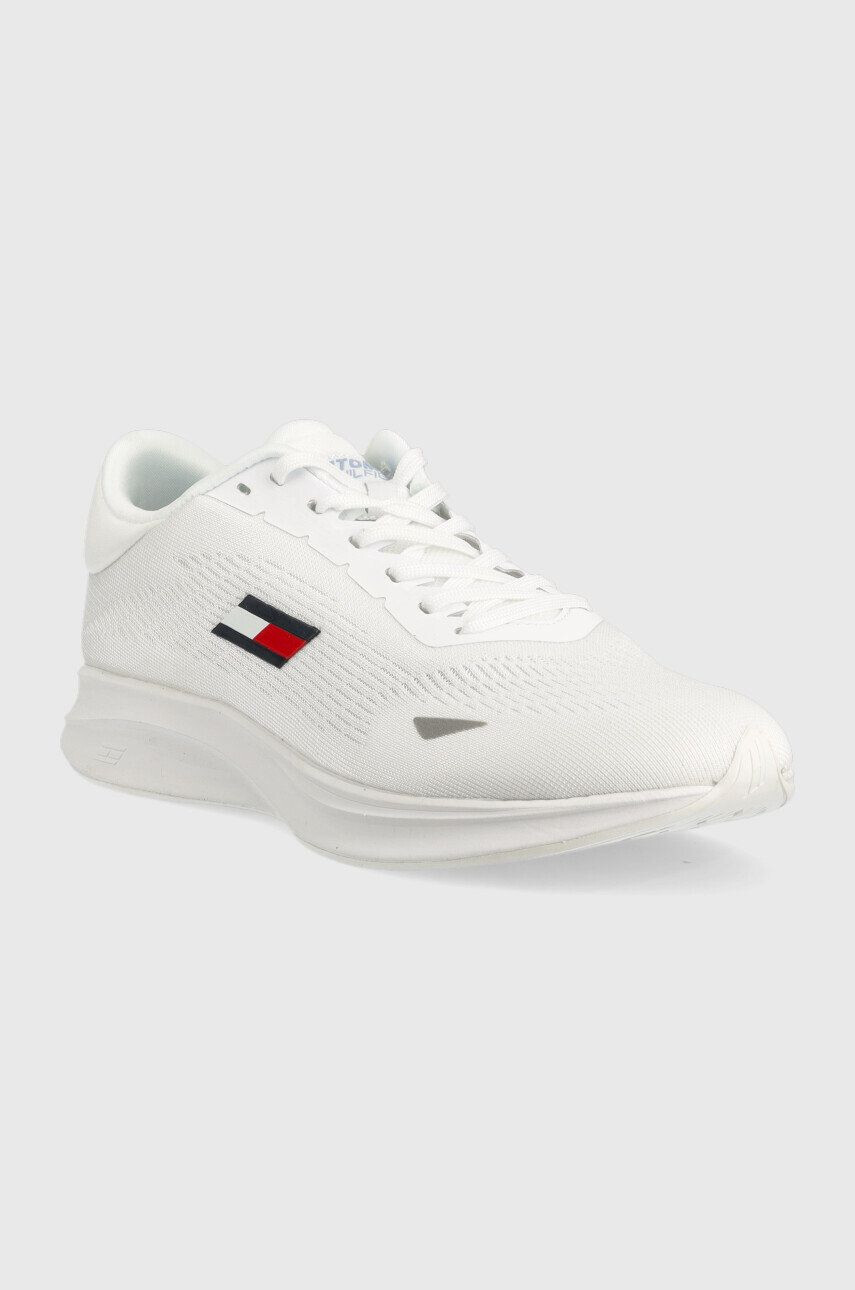 Tommy Sport Sneakers boty bílá barva - Pepit.cz