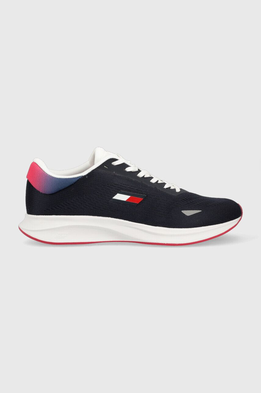 Tommy Sport Sneakers boty tmavomodrá barva - Pepit.cz