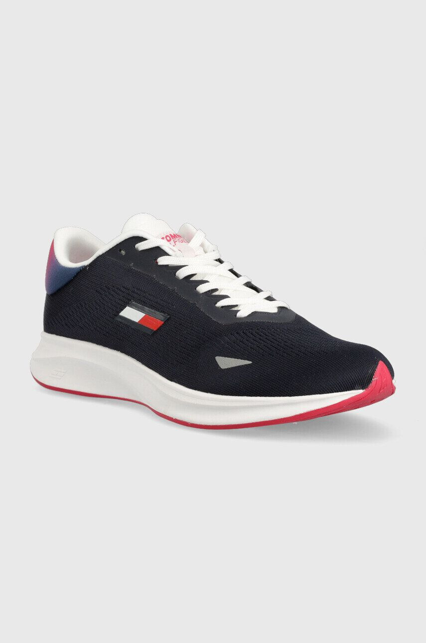 Tommy Sport Sneakers boty tmavomodrá barva - Pepit.cz