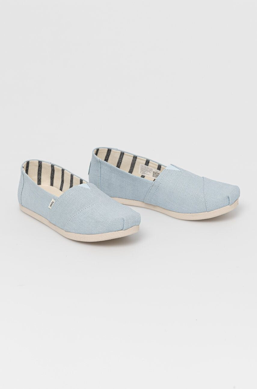 Toms Espadrilky Alpargata červená barva - Pepit.cz