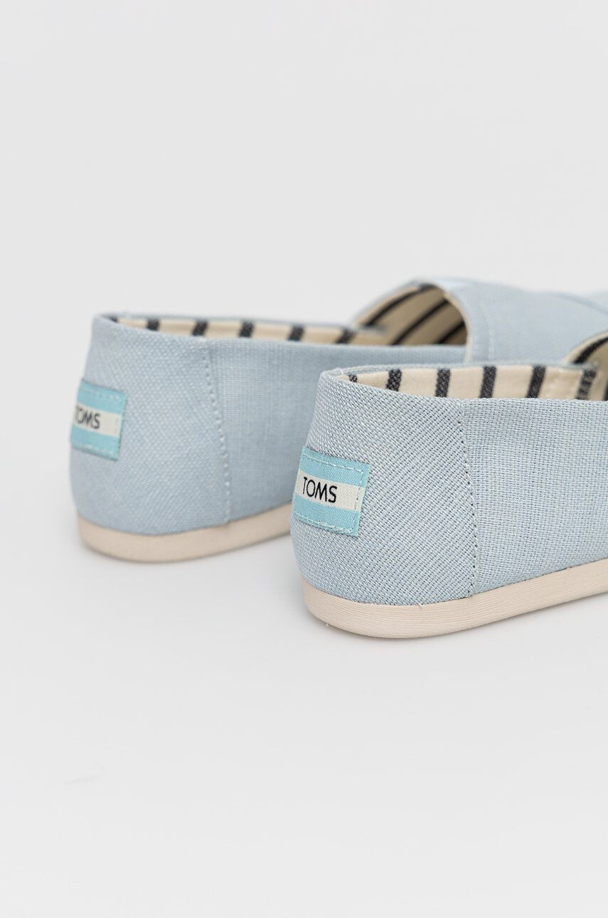 Toms Espadrilky Alpargata červená barva - Pepit.cz