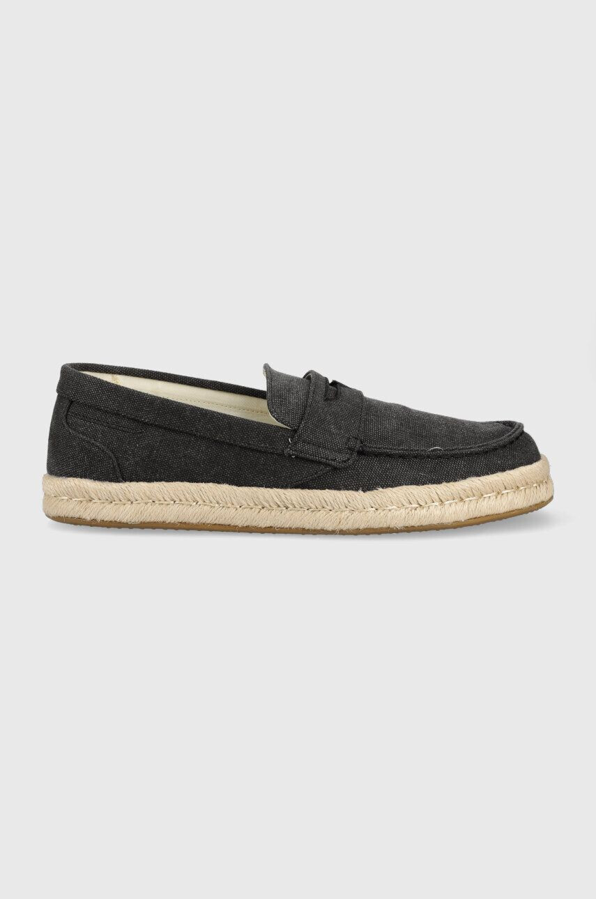 Toms Espadrilky Stanford Rope 2.0 černá barva 10019893 - Pepit.cz