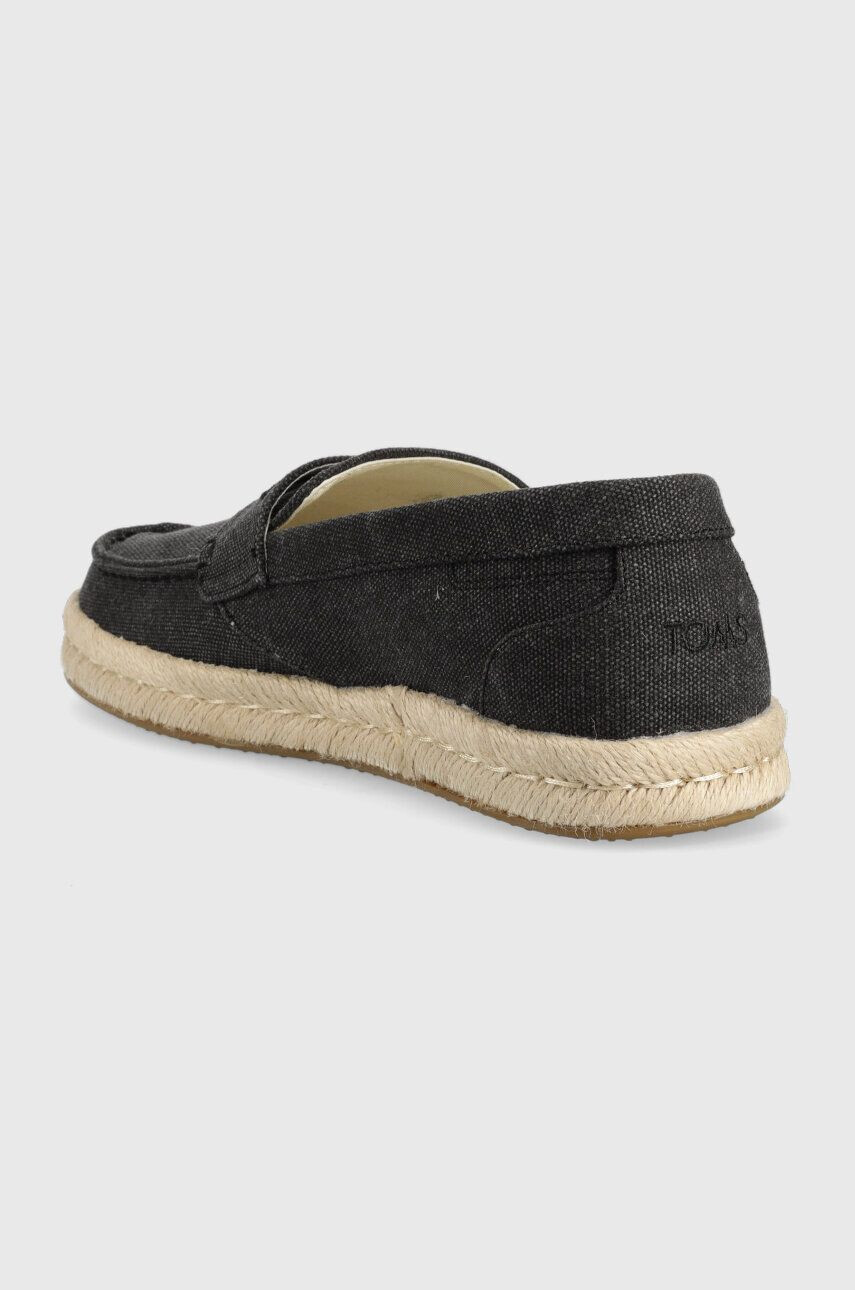 Toms Espadrilky Stanford Rope 2.0 černá barva 10019893 - Pepit.cz