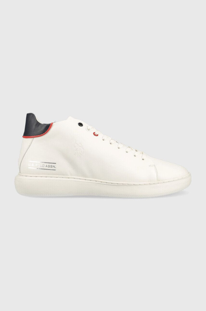 U.S. Polo Assn. Kožené sneakers boty CRYME tmavomodrá barva CRYME005M - Pepit.cz