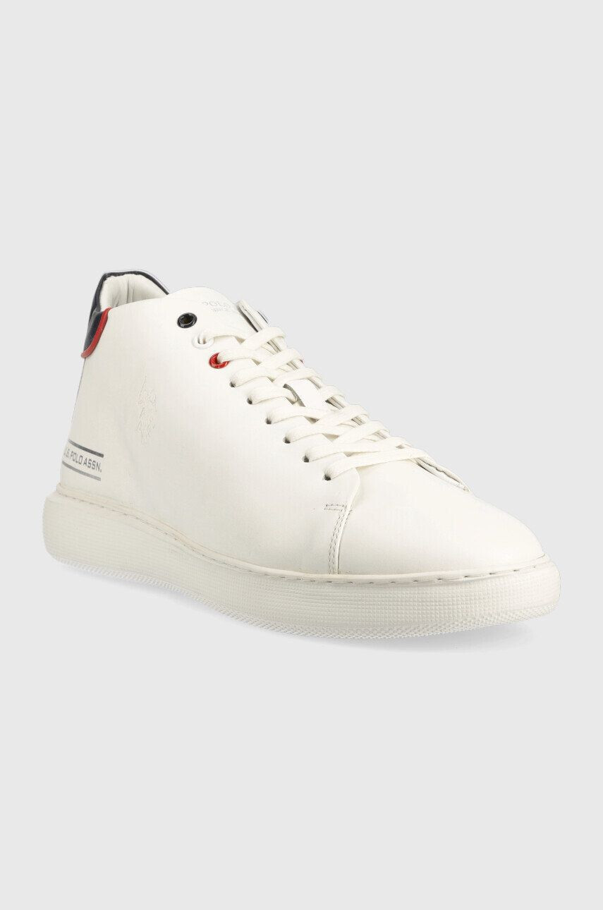 U.S. Polo Assn. Kožené sneakers boty CRYME tmavomodrá barva CRYME005M - Pepit.cz