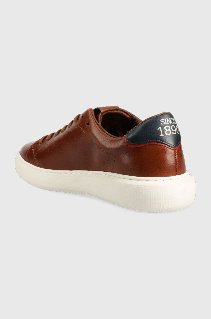 U.S. Polo Assn. Kožené sneakers boty Cryme003m/bl2 hnědá barva - Pepit.cz