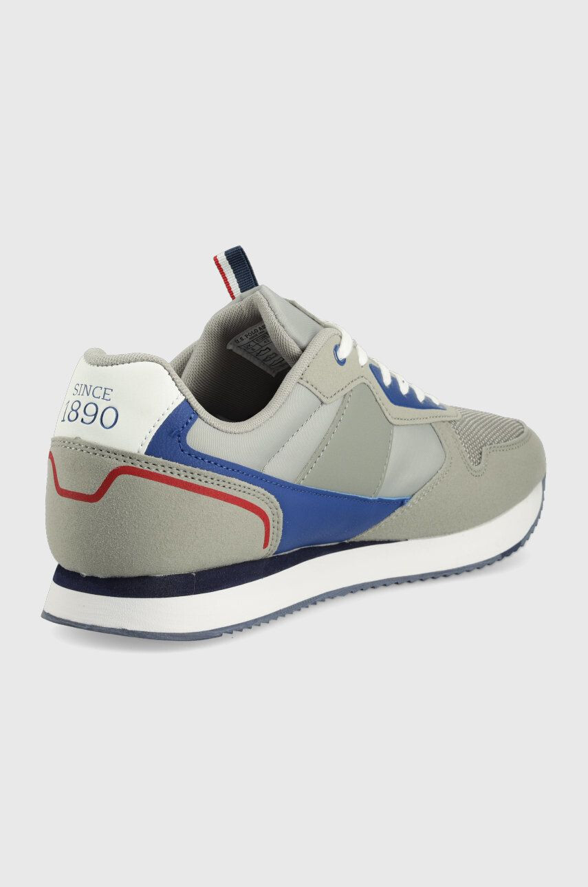 U.S. Polo Assn. Sneakers boty šedá barva - Pepit.cz