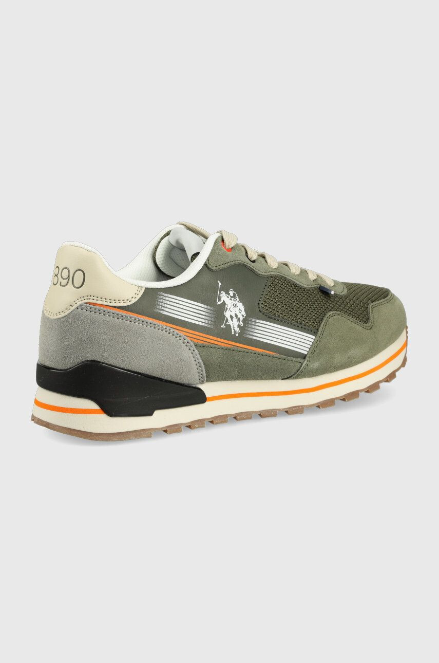 U.S. Polo Assn. Sneakers boty zelená barva - Pepit.cz