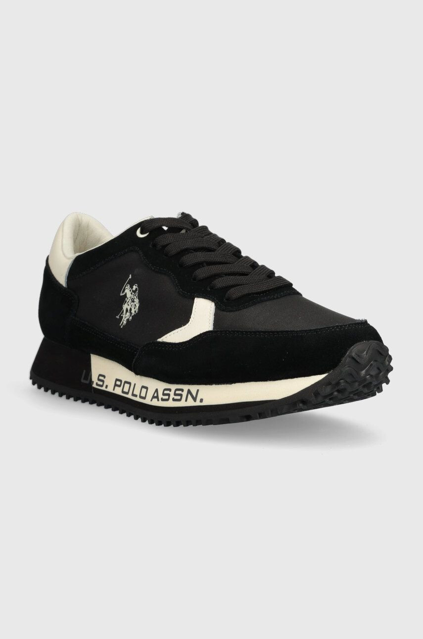 U.S. Polo Assn. Sneakers boty Cleef černá barva - Pepit.cz