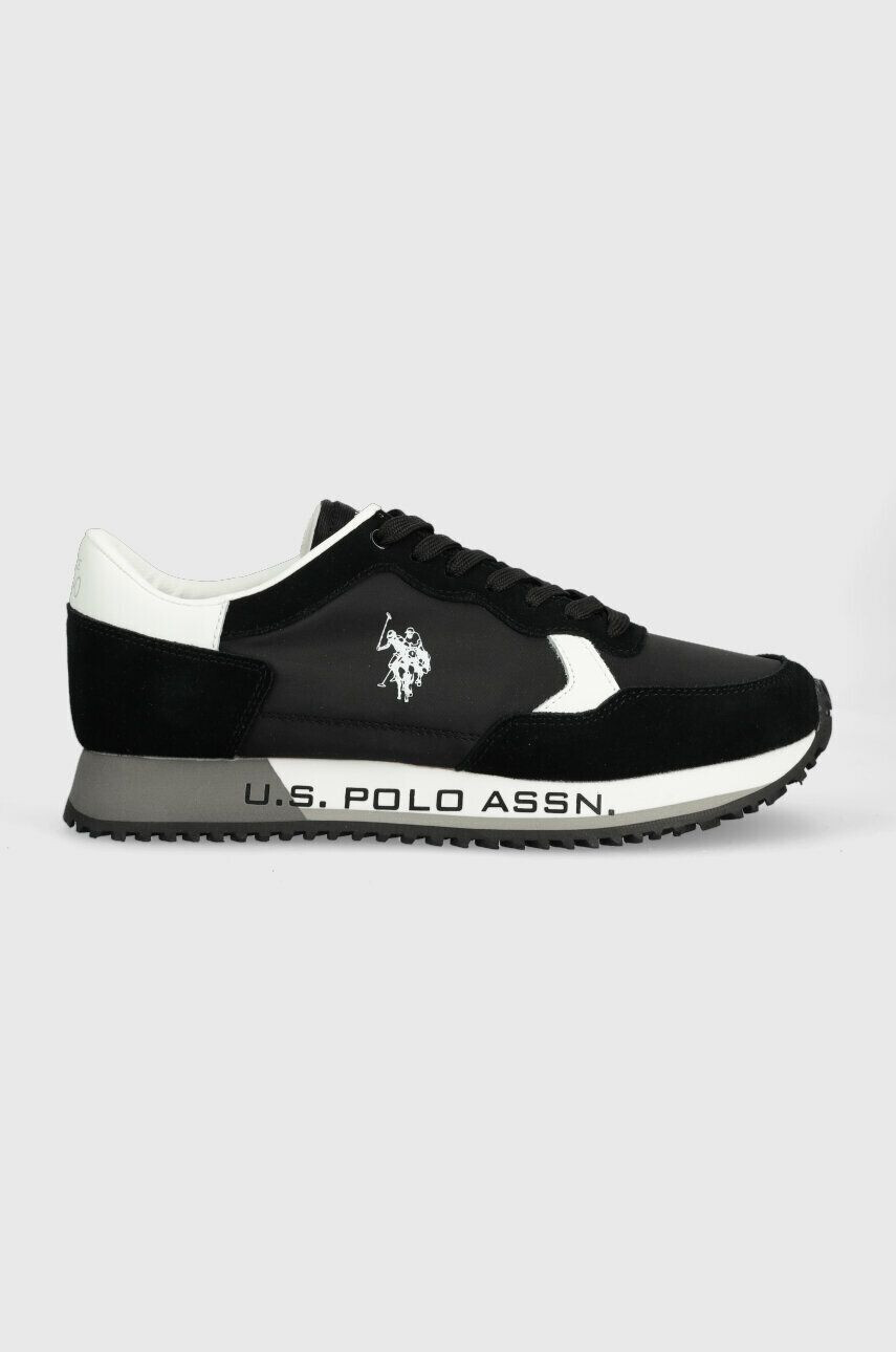 U.S. Polo Assn. Sneakers boty CLEEF černá barva - Pepit.cz