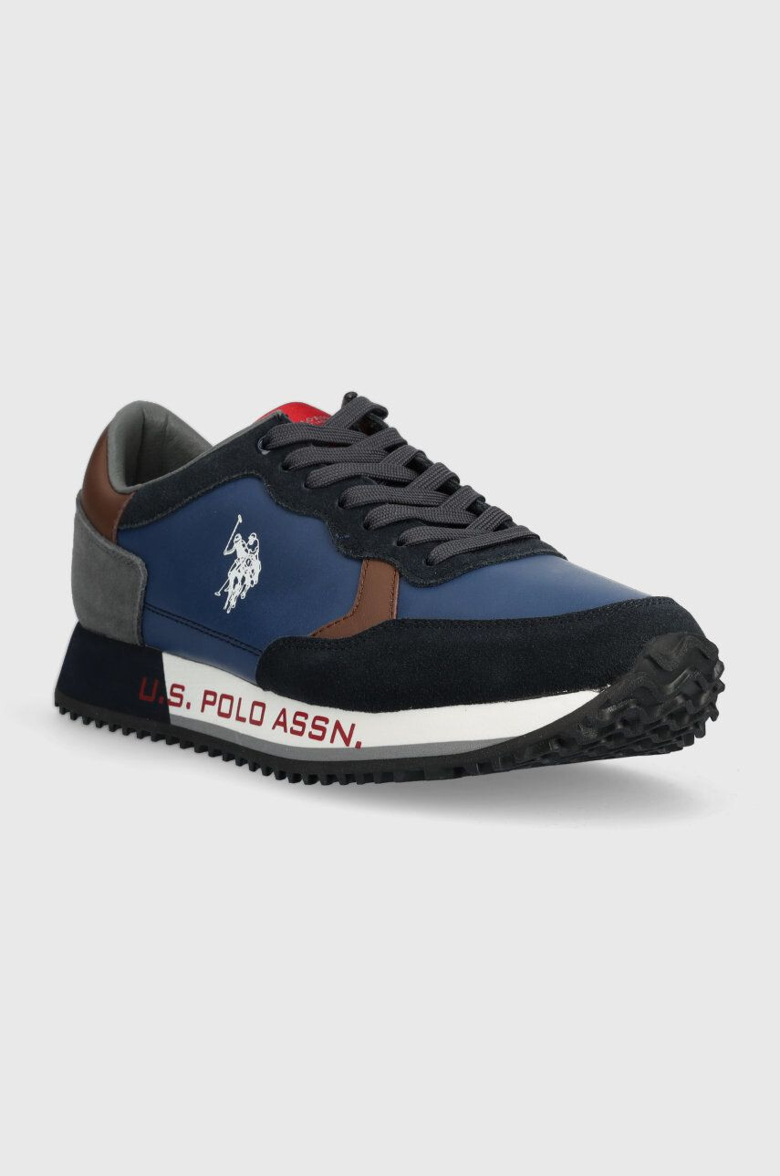 U.S. Polo Assn. Sneakers boty Cleef tmavomodrá barva - Pepit.cz