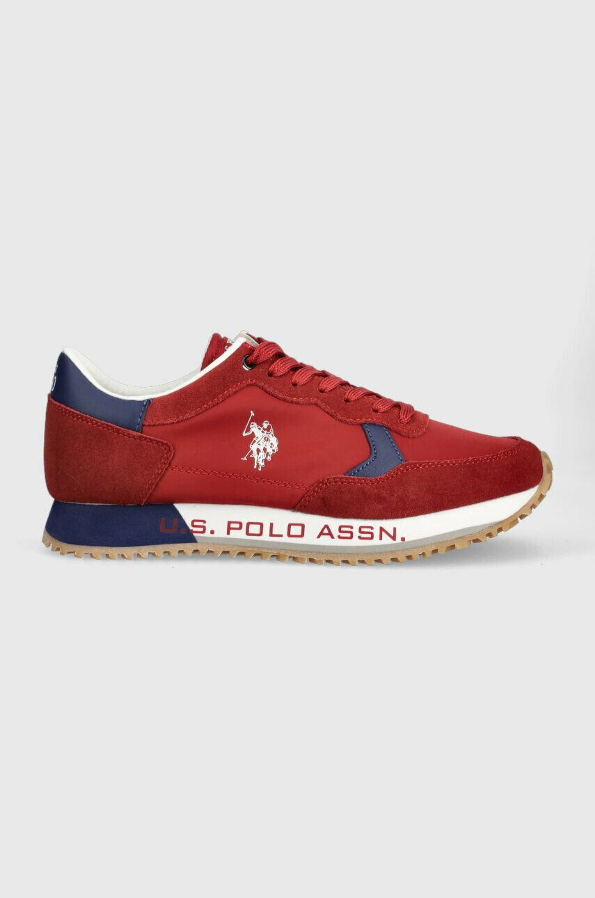 U.S. Polo Assn. Sneakers boty CLEEF červená barva - Pepit.cz