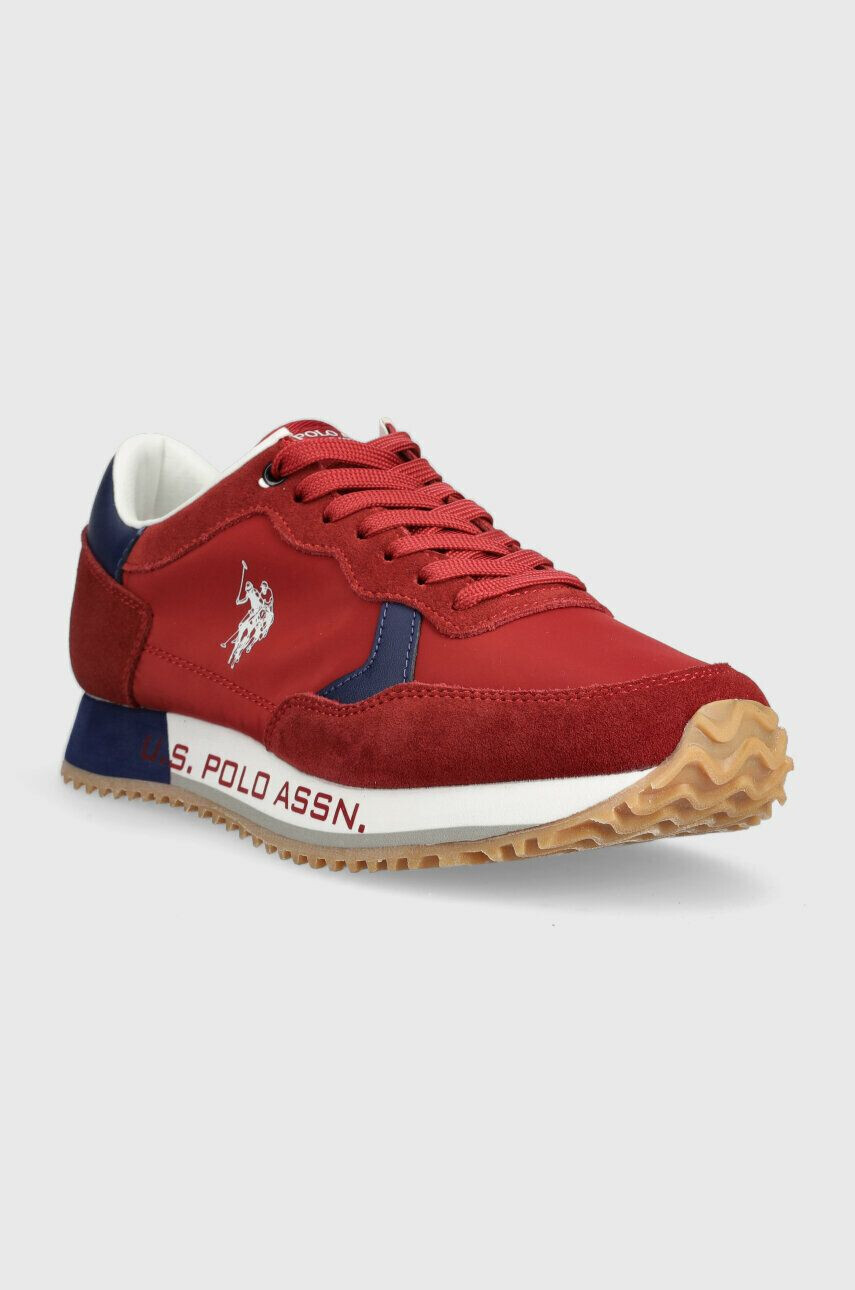 U.S. Polo Assn. Sneakers boty CLEEF červená barva - Pepit.cz