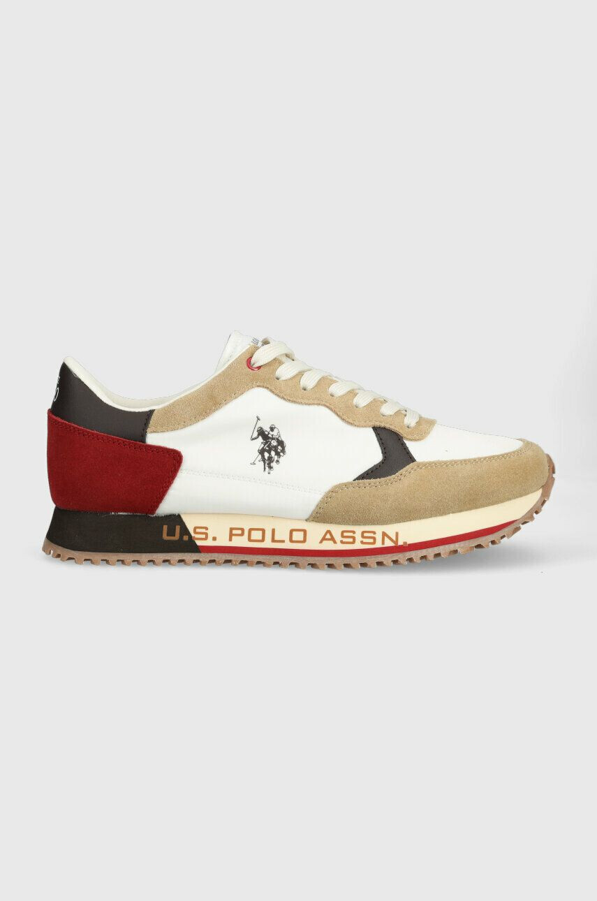 U.S. Polo Assn. Sneakers boty CLEEF hnědá barva - Pepit.cz