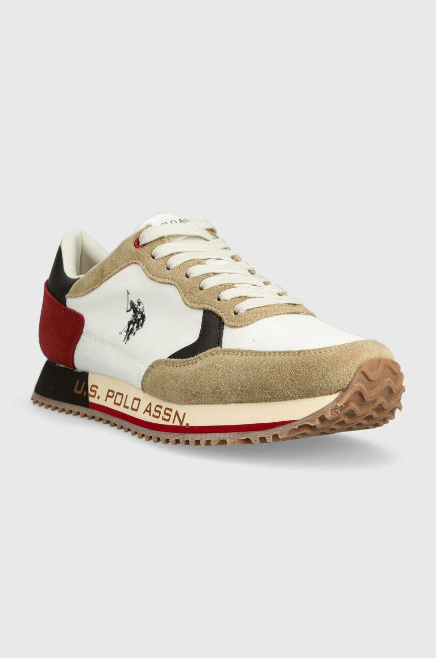 U.S. Polo Assn. Sneakers boty CLEEF hnědá barva - Pepit.cz