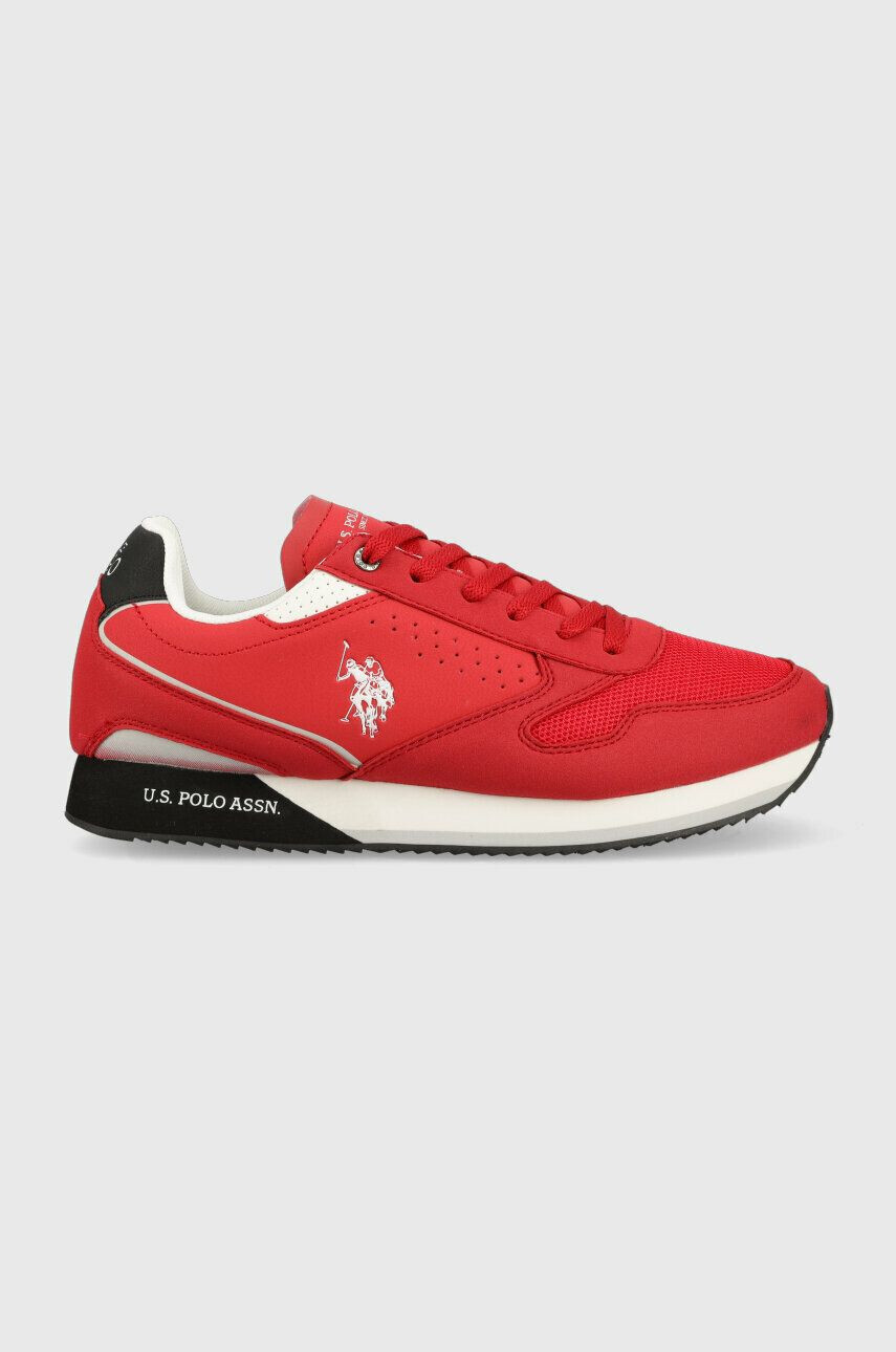 U.S. Polo Assn. Sneakers boty NOBIL červená barva - Pepit.cz