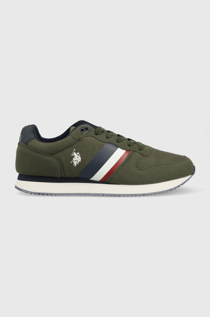 U.S. Polo Assn. Sneakers boty Nobil zelená barva - Pepit.cz