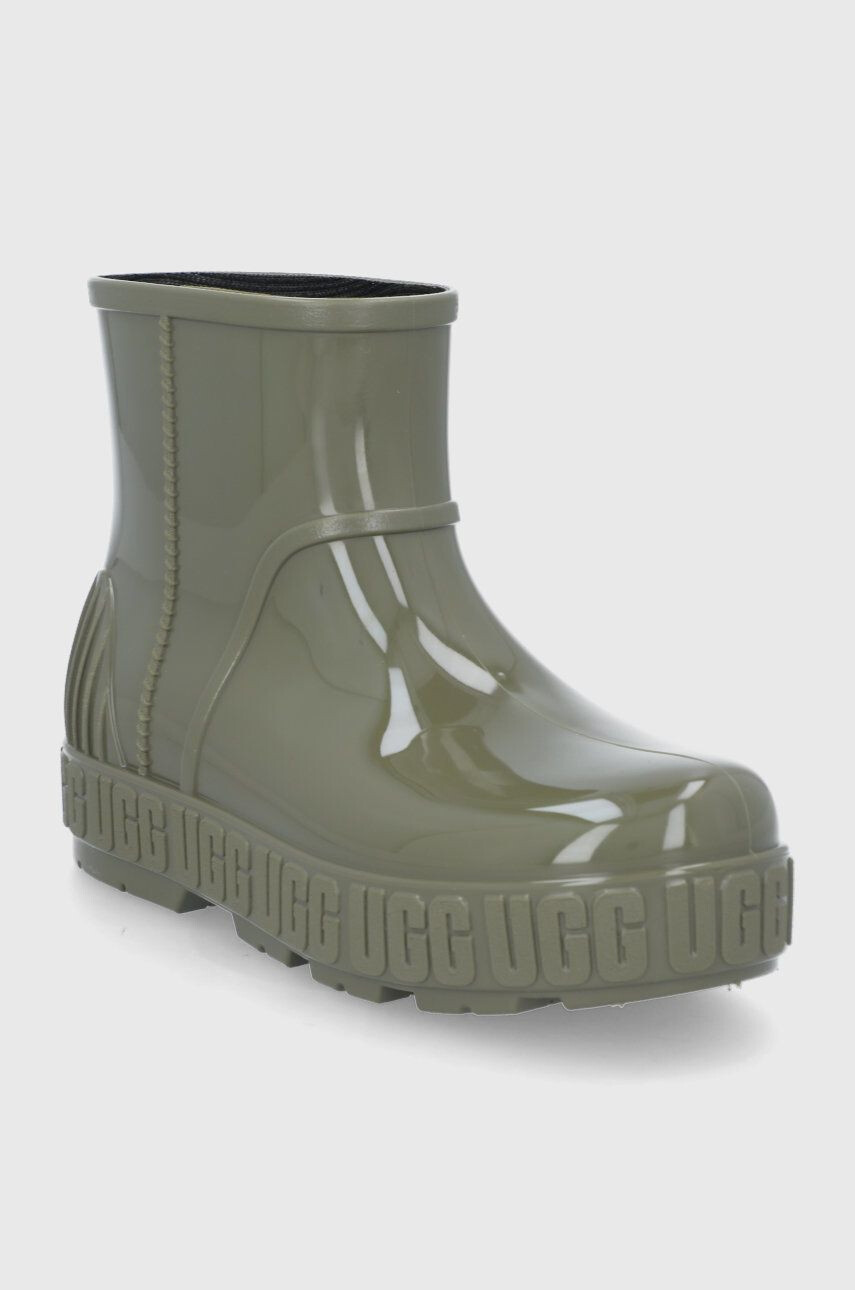 Ugg Holínky Drizlita dámské zelená barva 1125731.BTOL - Pepit.cz