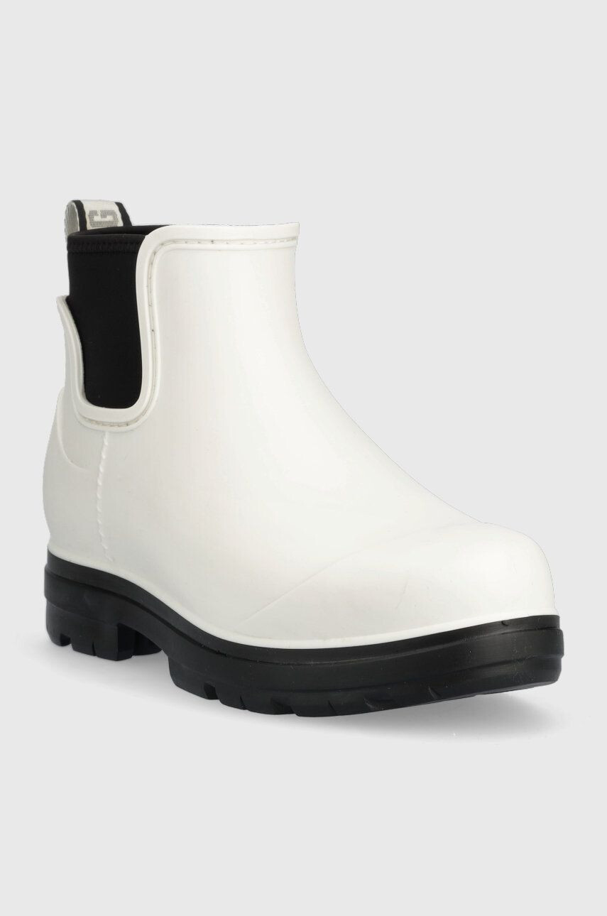 Ugg Holínky Droplet dámské bílá barva 1130831.WHT - Pepit.cz