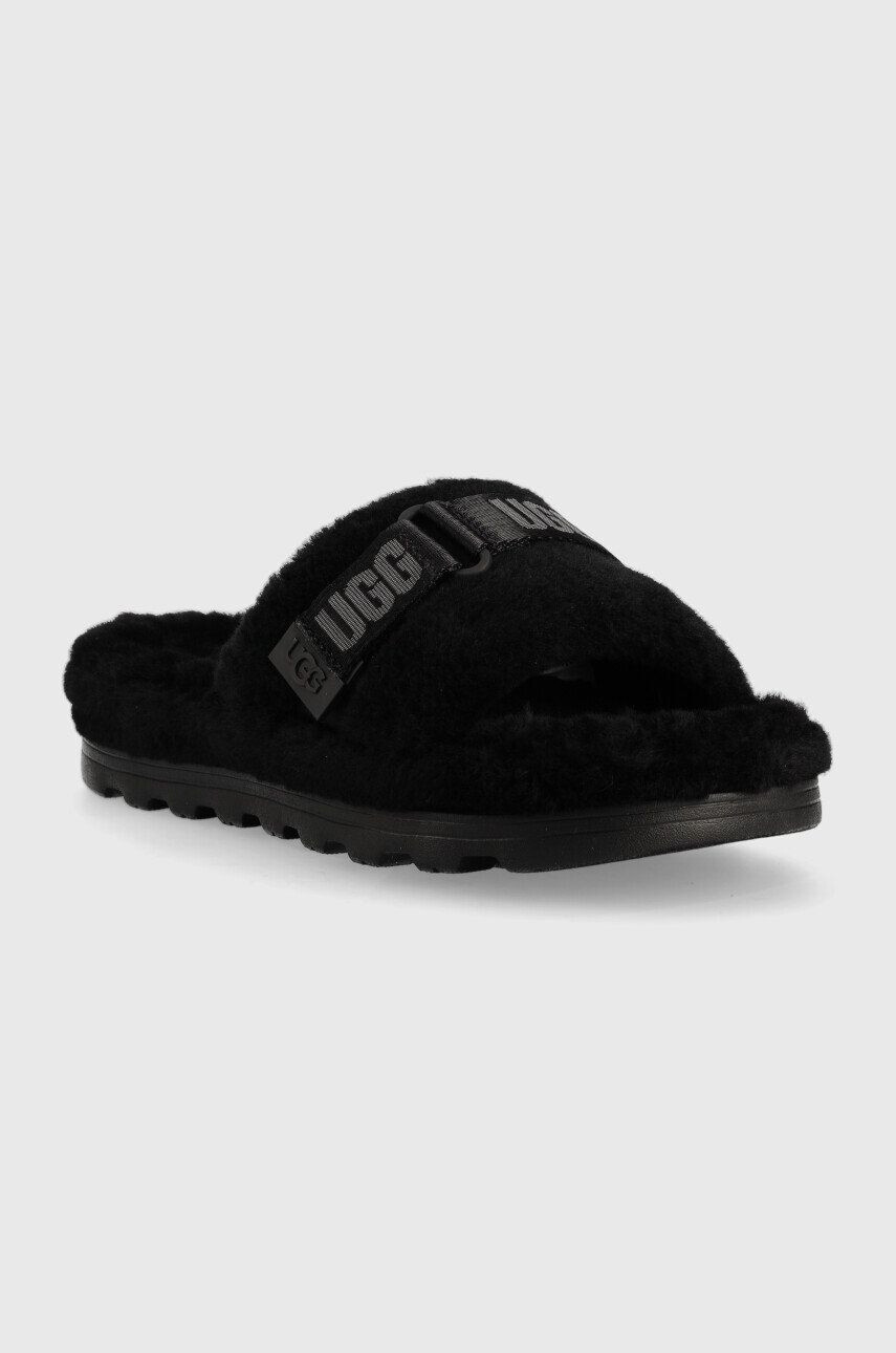 Ugg Pantofle M Fluff Up černá barva - Pepit.cz