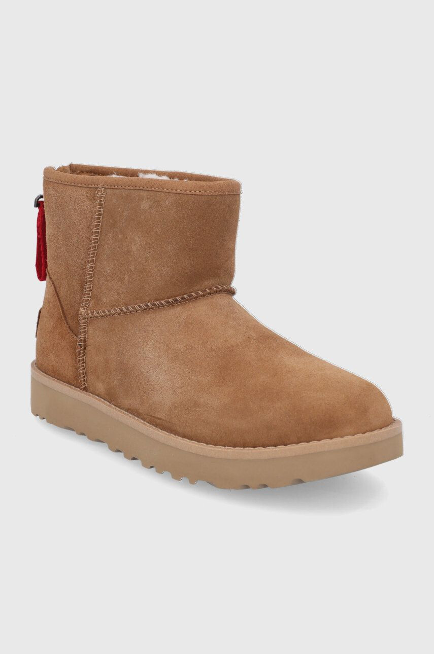 Ugg Semišové sněhule hnědá barva 1122671.CHE-CHE - Pepit.cz