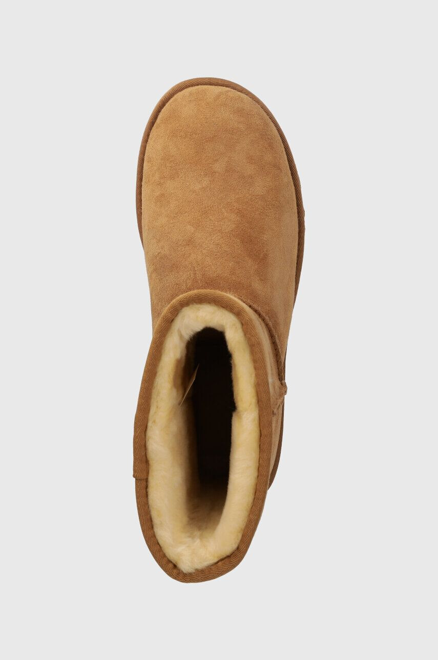 Ugg Semišové sněhule Classic Short hnědá barva 5800 - Pepit.cz