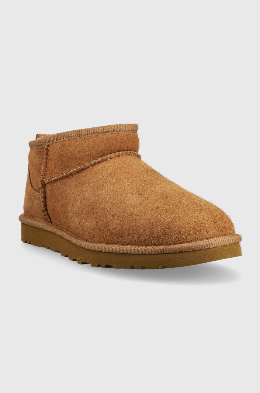 Ugg Semišové sněhule Classic Ultra Mini - Pepit.cz