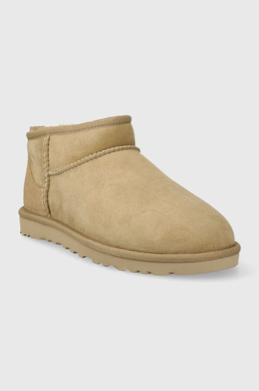 Ugg Semišové sněhule Classic Ultra Mini - Pepit.cz