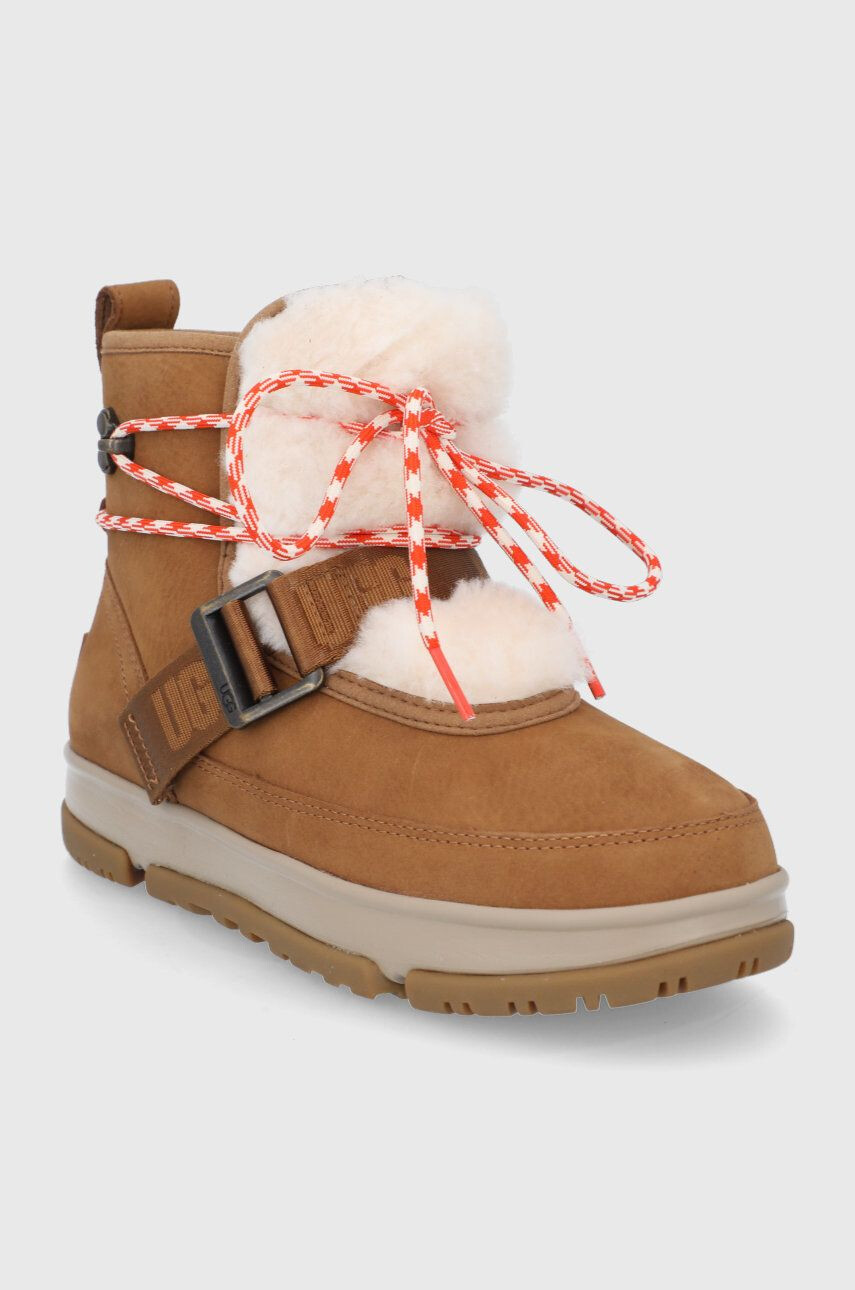 Ugg Semišové sněhule hnědá barva 1112477.CHE-CHE - Pepit.cz