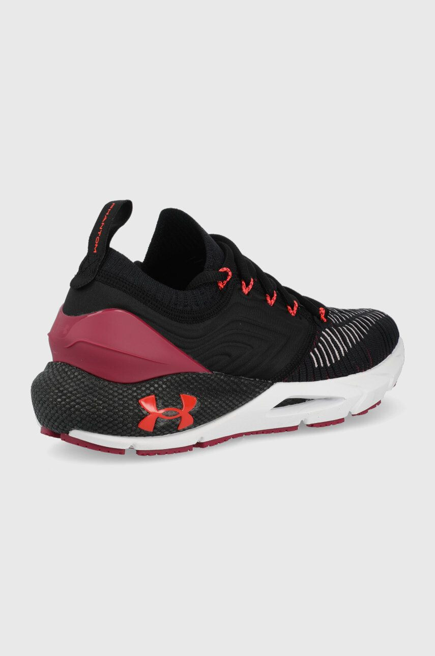 Under Armour Běžecké boty Phantom 2 Intelliknit 3024155 černá barva na plochém podpatku - Pepit.cz