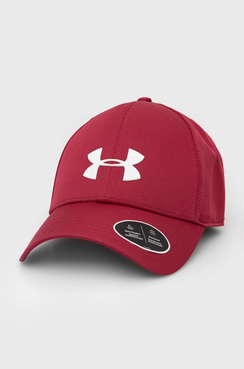 Under Armour Čepice 1369781 vínová barva hladká 1369781-001 - Pepit.cz