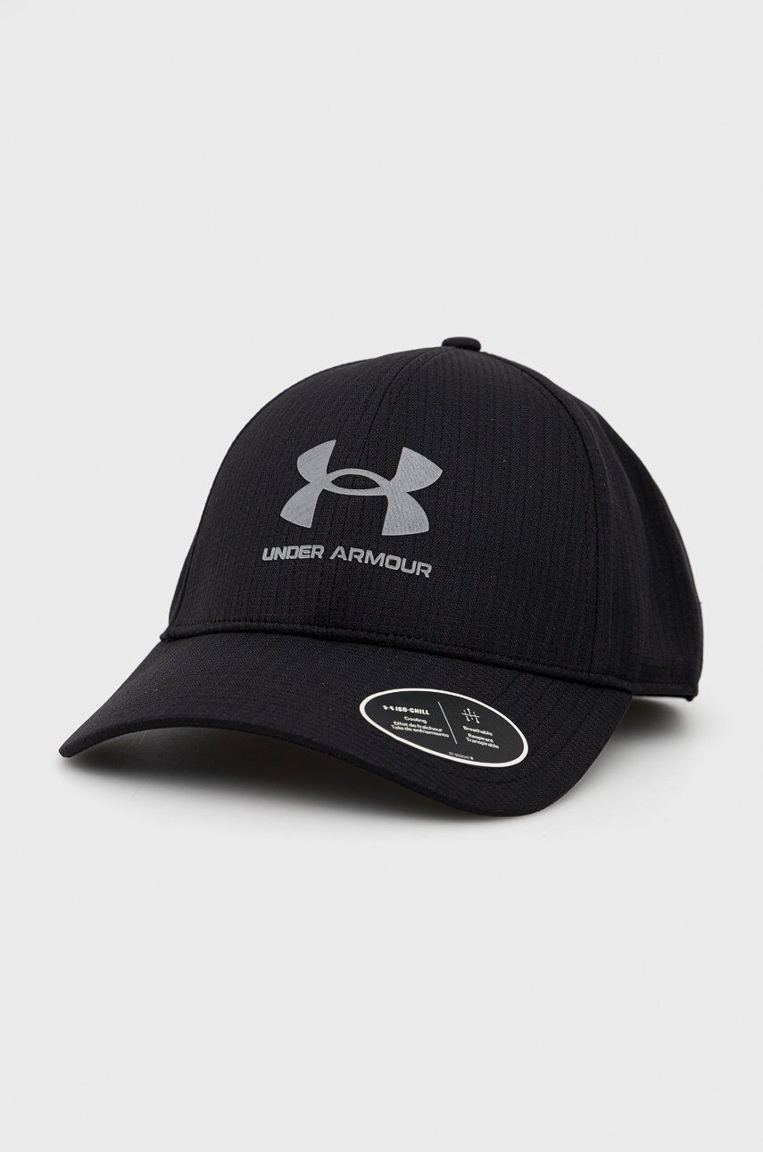 Under Armour Čepice 1361529 tmavomodrá barva s potiskem - Pepit.cz