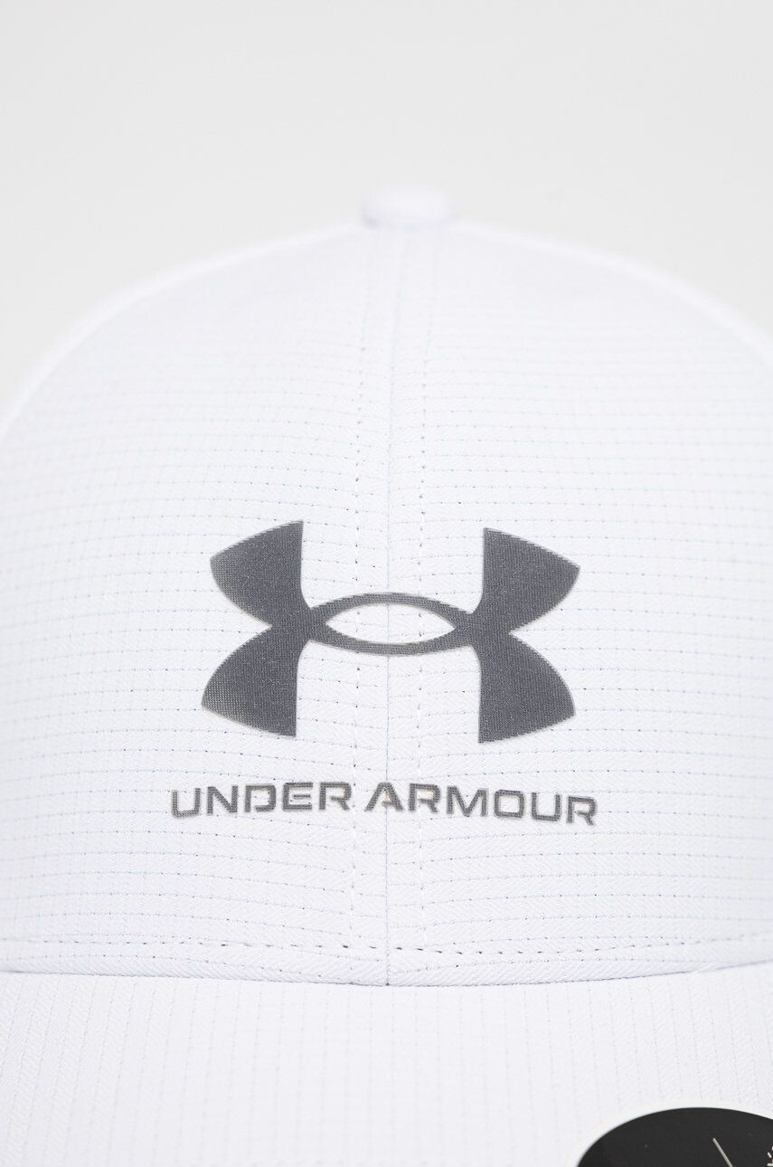 Under Armour Čepice 1361529 bílá barva s potiskem - Pepit.cz