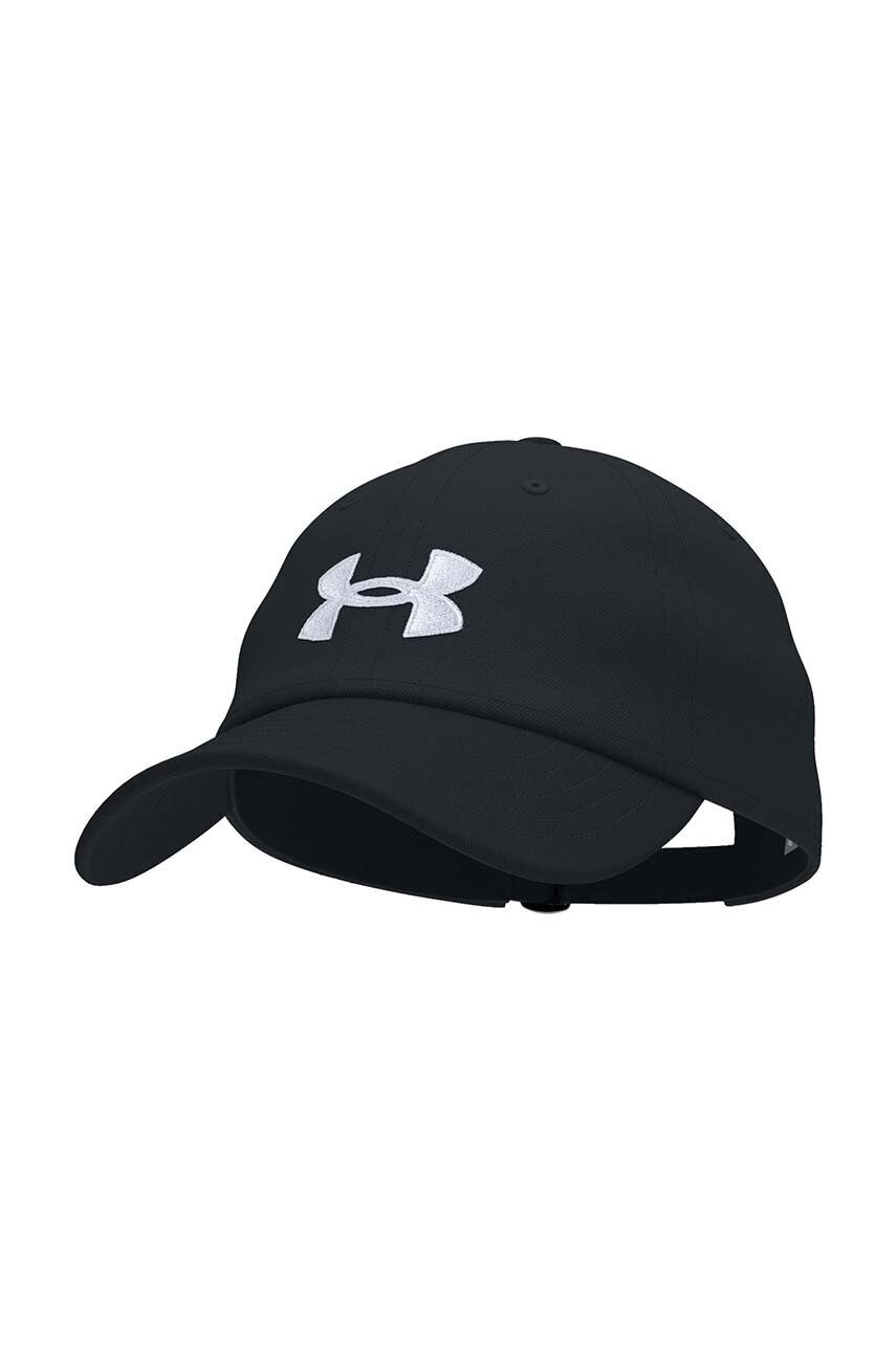 Under Armour Dětská baseballová čepice černá barva s aplikací - Pepit.cz