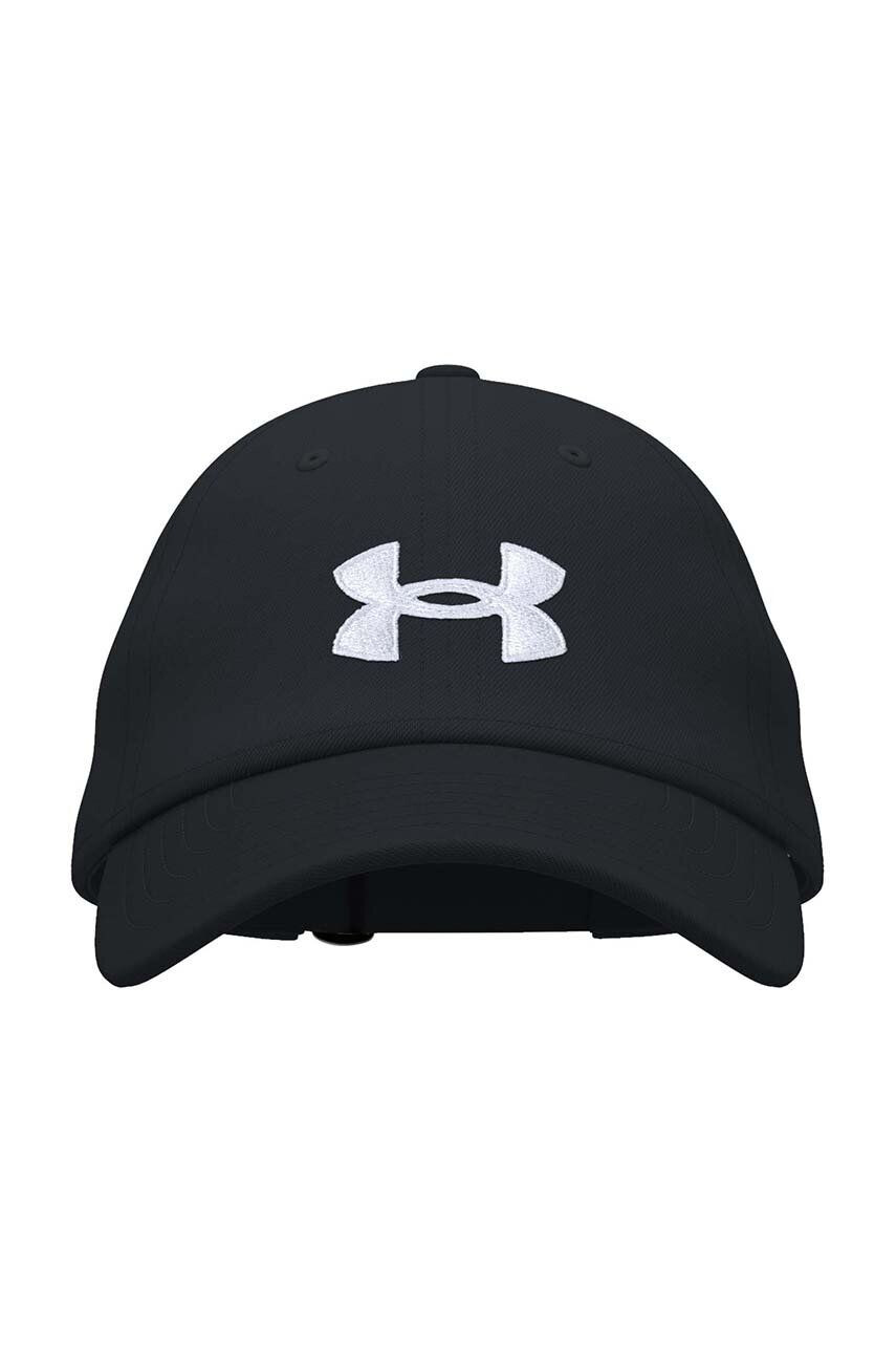 Under Armour Dětská baseballová čepice černá barva s aplikací - Pepit.cz