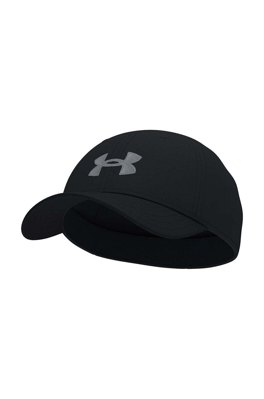 Under Armour Dětská baseballová čepice šedá barva s potiskem - Pepit.cz