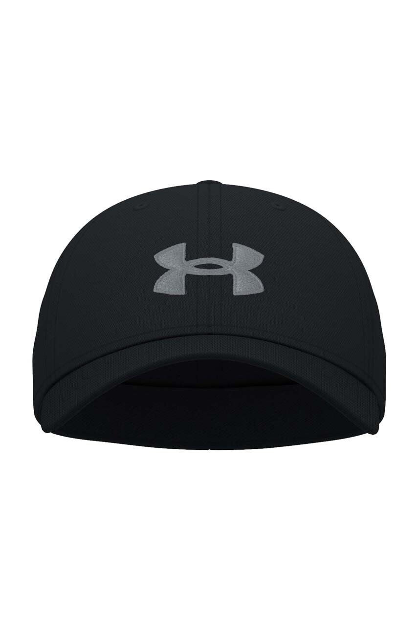 Under Armour Dětská baseballová čepice šedá barva s potiskem - Pepit.cz