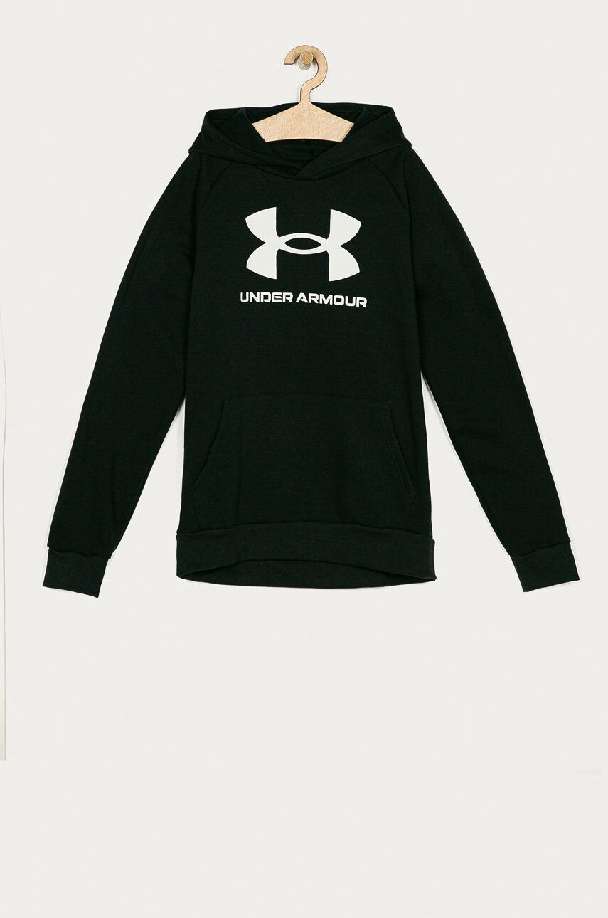 Under Armour Mikina 1357585 černá barva s potiskem - Pepit.cz