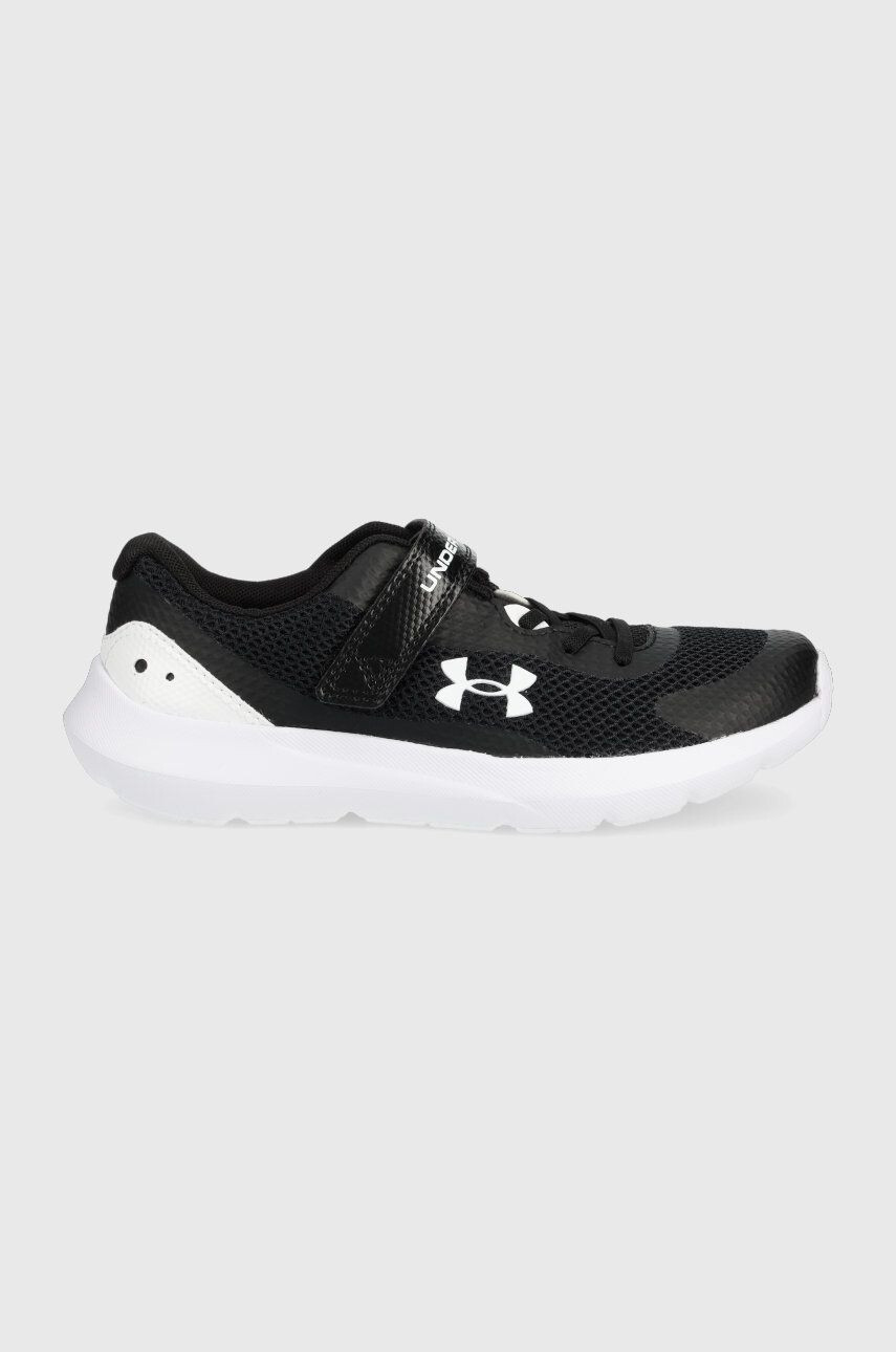 Under Armour Dětské boty 3024990 černá barva - Pepit.cz