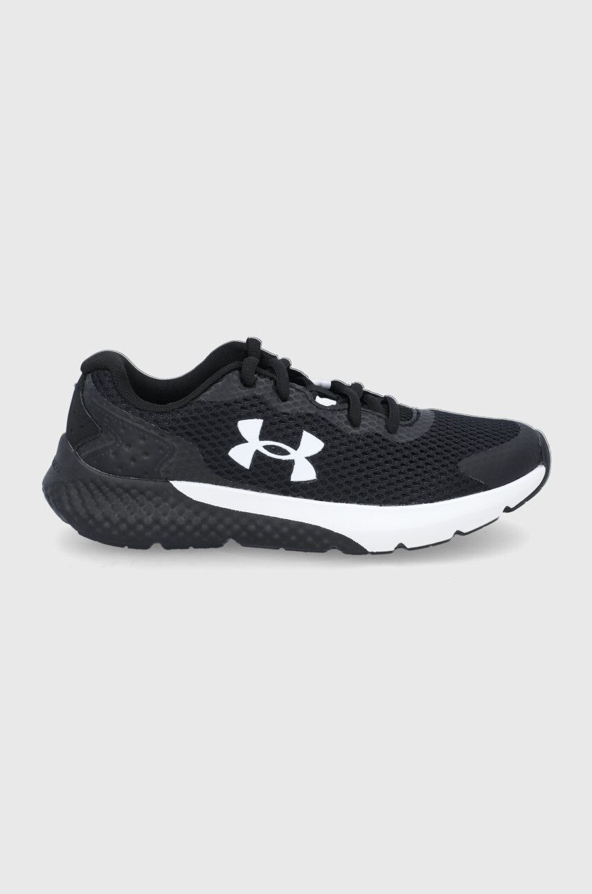 Under Armour Dětské boty 3024981 černá barva - Pepit.cz