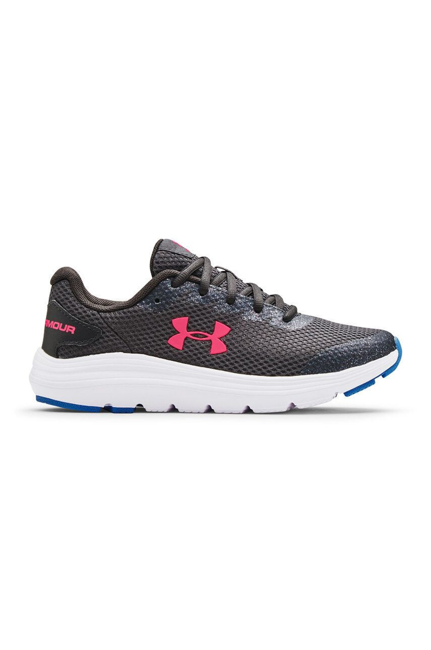 Under Armour Boty Gs Surge 2 šedá barva - Pepit.cz