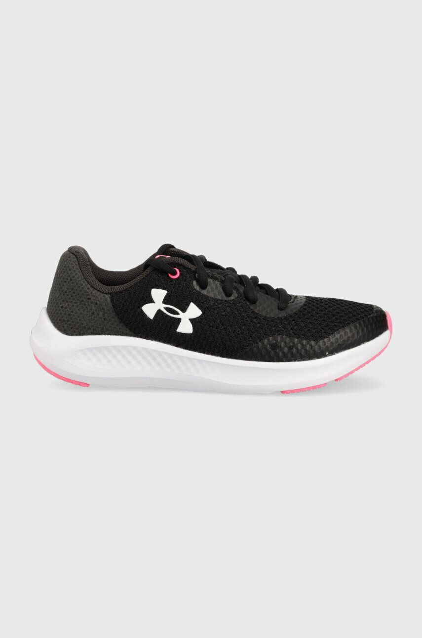 Under Armour Dětské sneakers boty černá barva - Pepit.cz