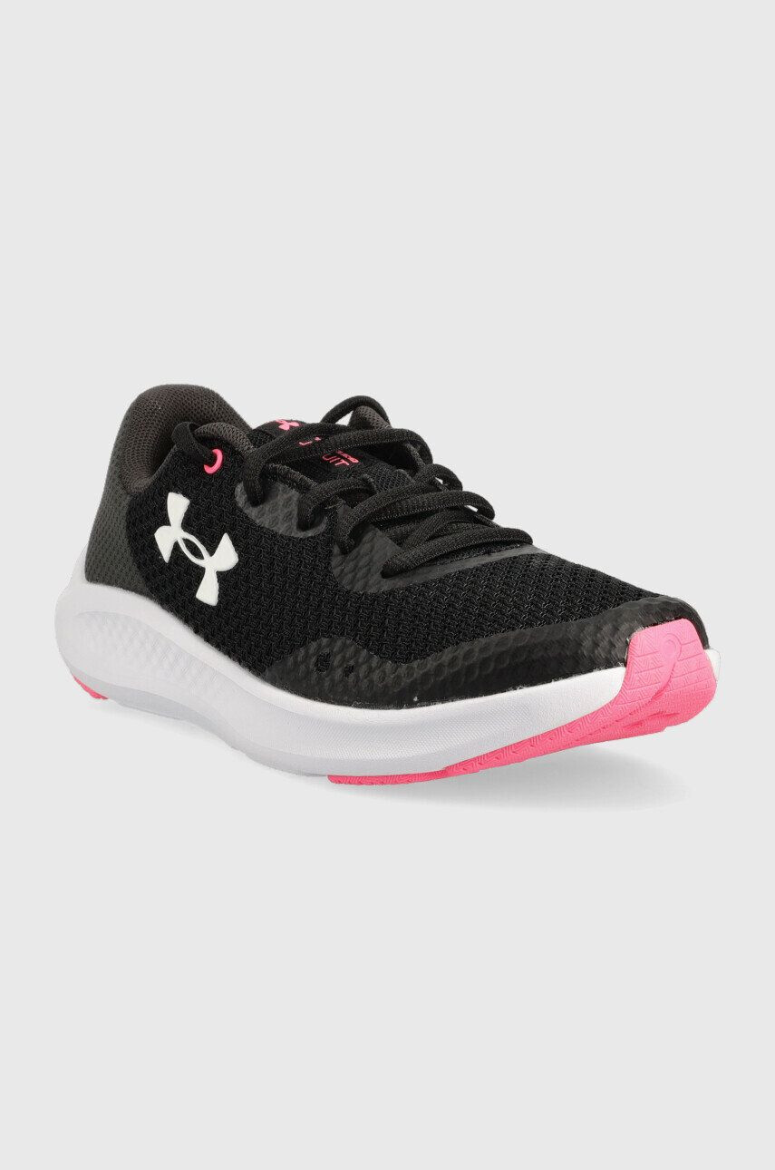 Under Armour Dětské sneakers boty černá barva - Pepit.cz