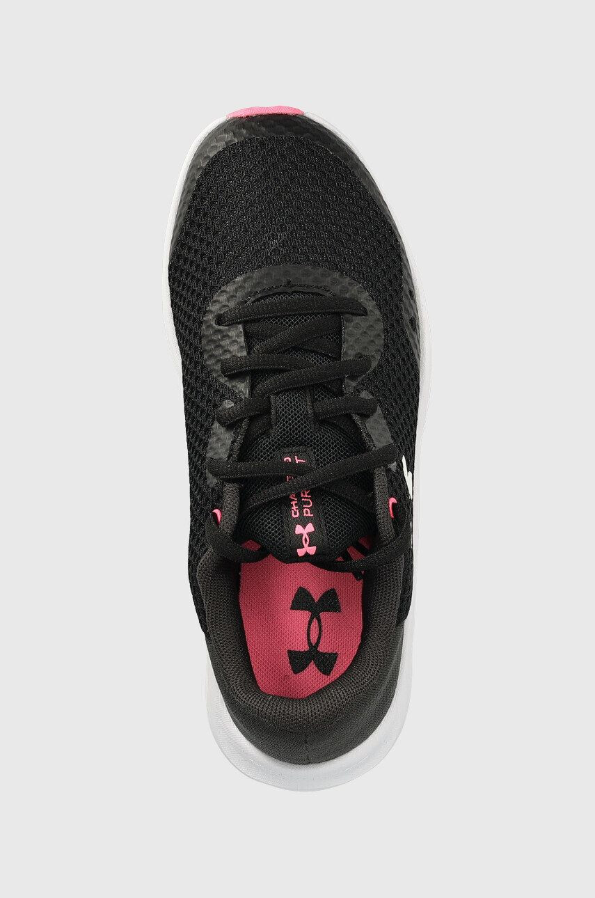 Under Armour Dětské sneakers boty černá barva - Pepit.cz